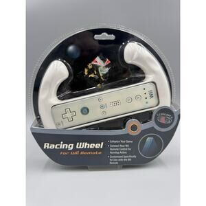 Racing‎ Wheel For Nintendo Wii Remote -- NEW
